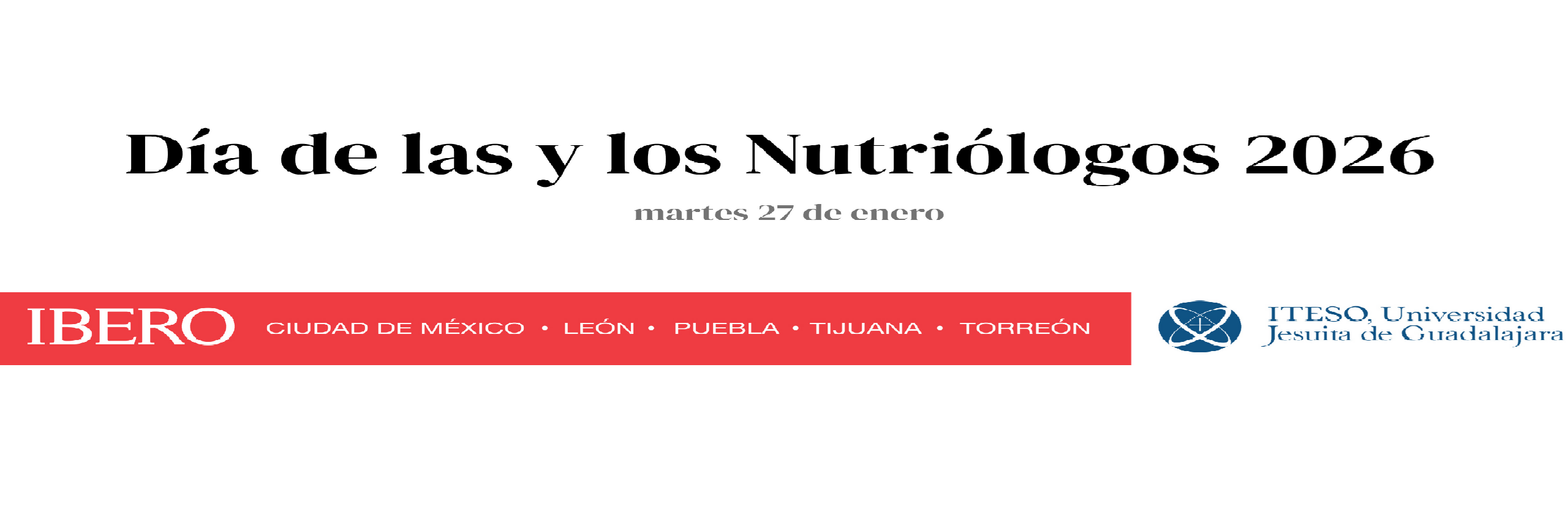 Día de las y los Nutriólogos 2026