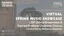 USF UCCE; Sacred and Profane Chamber Chorus - "Ave verum corpus Virtual Choir"
