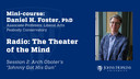 Session 2: Radio - The Theater of the Mind: Arch Oboler’s “Johnny Got His Gun”