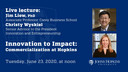 Innovation to Impact: Commercialization at Hopkins