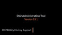 Db2 Administration Tool 13.1: Utility History Support