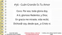 CaS-V1-36-Cuán Grande Es Tu Amor Vocal