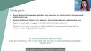 Diletta Topazio: Beyond Knowledge, Attitudes and Practices in Antimicrobial Resistance