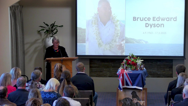 Bruce Dyson Funeral Service