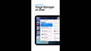 iPadOS 26 - Stage Manager