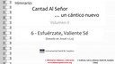 CaS-V2-06 Esfuerzate Valiente Se Instrumental
