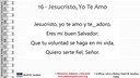 CaS-V2-16 Jesucristo Yo Te Amo Instrumental