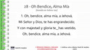 CaS-V3-28 Oh Bendice, Alma Mía Instrumental