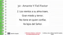 CaS-V3-30 Amante Y Fiel Pastor Instrumental