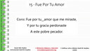CaS-V3-15-Fue Por Tu Amor