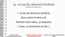 CaS-V2-35-La Ley De Jehová Es Perfecta