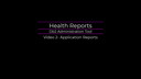 Health Reports in Db2 Admin Tool: Video 2 - Application Reports