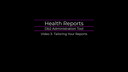 Health Reports in Db2 Admin Tool: Video 3 - Tailoring your Application Reports