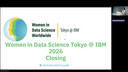 WiDS Tokyo @ IBM 2026, CLOSING TALK